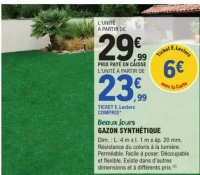 Beaux jours Gazon synthétique
