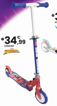 TROTTINETTE PLIABLE SPIDER-MAN
