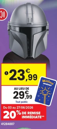 MASQUE ÉLECTRONIQUE THE MANDALORIAN