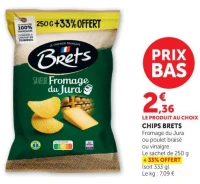 Chips Brets Fromage du Jura