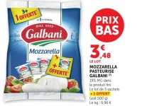 Galbani Mozzarella Pasteurisée