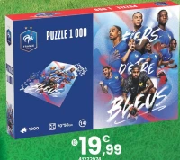 PUZZLE 1 000 Fiers d'être bleus
