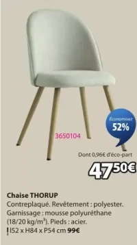 Chaise THORUP
