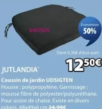 JUTLANDIA Coussin de jardin UDSIGTEN