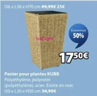 Panier pour plantes KUBB