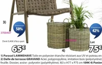 Panier pour plantes SANSEBIE