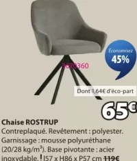 Chaise ROSTRUP