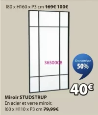 Miroir STUDSTRUP