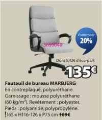Fauteuil de bureau MARBJERG