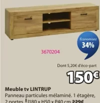 Meuble tv LINTRUP