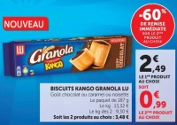 Biscuits Kango Granola LU