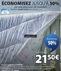 Couette synthétique FONDSBU