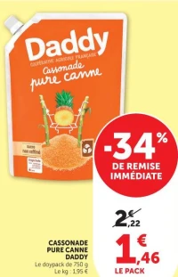 Cassonade Pure Canne Daddy