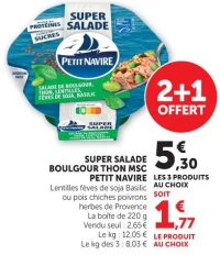 Super Salade Boulgour Thon MSC Petit Navire