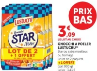 Gnocchi à poêler Lustucru