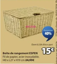 Boîte de rangement ESPEN