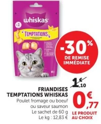 FRIANDISES TEMPTATIONS WHISKAS