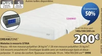 Matelas à ressorts STRIA Dreamzone