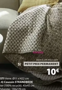 Couverture matelassée LAVENDEL