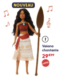 Vaiana chantante MATTEL