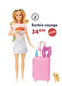 Barbie voyage MATTEL