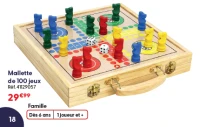 Mallette de 100 jeux