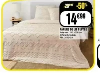 PARURE DE LIT TUFTÉE