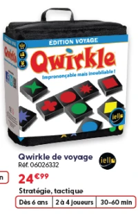 Qwirkle de voyage