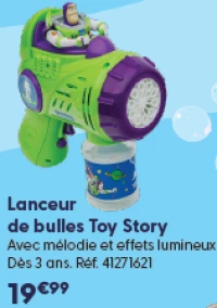 Lanceur de bulles Toy Story
