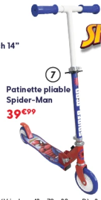 Patinette pliable Spider-Man