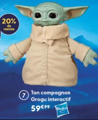 Ton compagnon Grogu interactif