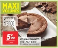 Moelleux au chocolat
