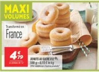 Donuts au sucre x12 