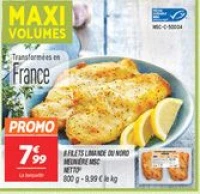 8 filets limande du nord meunière msc 
