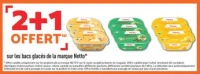 Sur les bacs glacés de la marque netto