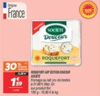 Roquefort aop édition douceur 
