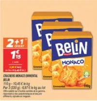 Crackers monaco emmental