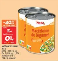 Macédoine de légumes 