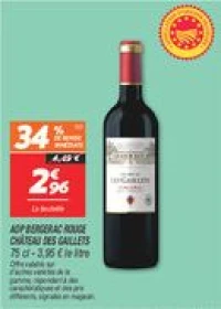 Aop bergerac rouge