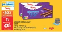 Bâtonnets chocolat au lait 