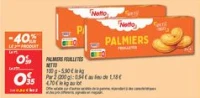 Palmiers feuilletés 