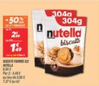 Biscuits fourrés x22 