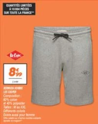 Bermuda homme 