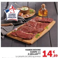 VIANDE BOVINE HAMPE ★★ À GRILLER