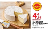 CAMEMBERT LE FERMIER AOP