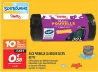 Sacs poubelle classique 25x30l 