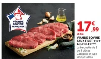 VIANDE BOVINE FAUX FILET