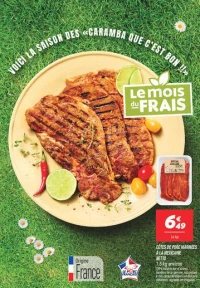 Côtes de porc marinées à la mexicaine 