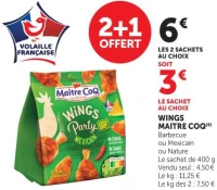 WINGS MAITRE COQ