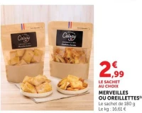 MERVEILLES OU OREILLETTES